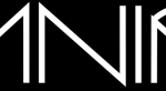 black & white text logo