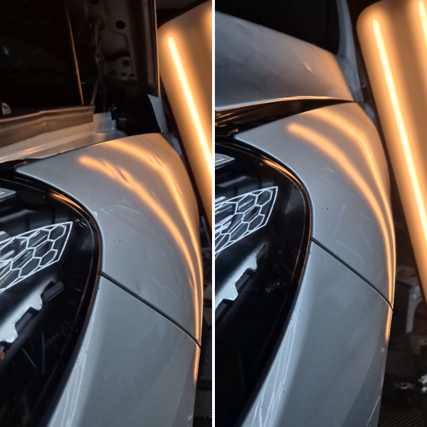 GLE SUV Front left panel mercedes repair