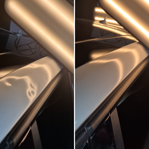 GLE SUV left rail mercedes repair